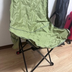 アウトドアチェア 2脚セット (キャンプ・BBQに / 収納袋付き)の画像