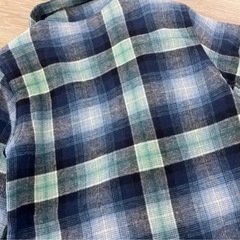 今季節から大活躍！　1度のみ　OLDNAVY チェックシャツ 3Tの画像