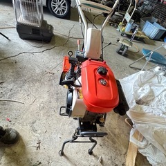 【動作確認済／一輪ゴムタイヤ】クボタ ネギ管理機 TS500 4.2馬力／スタンド付 の画像