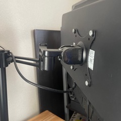 モニターアーム&モニター2台の画像