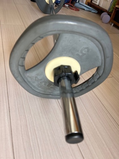 バーベル  5キロ？×2