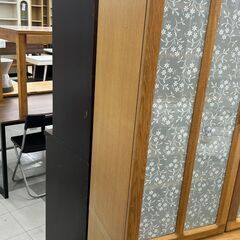 ★リユースのサカイ千葉中央店★  食器棚 ブラウン H180×D45×W95 クリーニング済み TC5180の画像