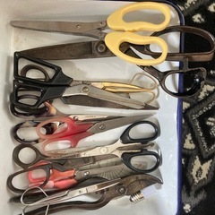 ハサミ　スパナ　レンチ　剪定鋏　裁ち鋏　ハサミ　ルーペの画像