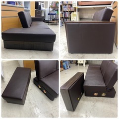 📣良い品が安い‼️✨家具探しは当店へ 　3人掛け　リクライニング　ソファ　幅170×奥90×高73cm　リサイクルショップ　朝霞市　ケイラック朝霞田島店　志木市　和光市　GM441の画像