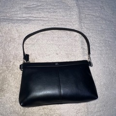 【美品レアセット】クレージュ Courreges 黒 ハンドバッグ トートバッグ セット 美品の画像