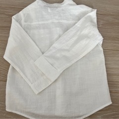 褒められ♡可愛い　ZARA エリなしシャツ　の画像