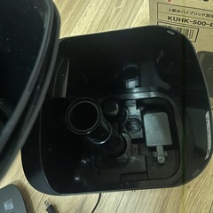 【故障品】アイリスオーヤマ　上給水ハイブリッド加湿器 リモコン付きKUHK500の画像