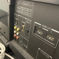 液晶テレビ　東芝REGZA 19型の画像