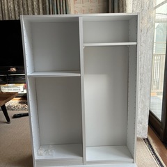 ホワイトCDラック