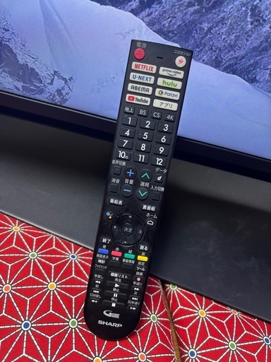 SHARP製 50型4K AQUOS液晶テレビ 4T-C50EL1超美品