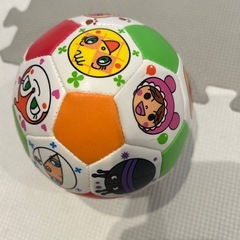 アンパンマン カラフルサッカーボール　アガツマ　AGATSUMAの画像