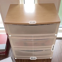 ラック　収納ボックスの画像