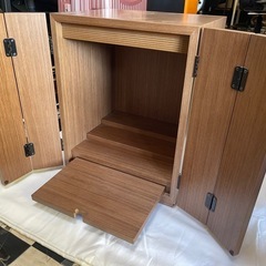 【リサイクルサービス八光】幅33㎝　ニトリ　インテリア仏壇 NB-01 14号 MBRの画像