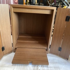 【リサイクルサービス八光】幅33㎝　ニトリ　インテリア仏壇 NB-01 14号 MBRの画像