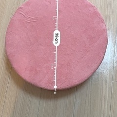 フロアクッション 日本製ウレタン 丸型40 高反発の画像