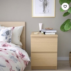 IKEA　MALM マルム チェスト　引き出しの画像