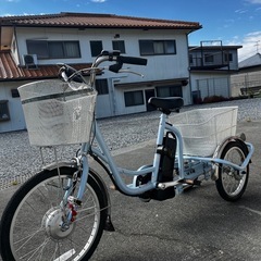MIMUGO ミムゴ アシらくチャーリー MG-TRM20EB 電動 三輪自転車 電動アシスト三輪 中古の画像