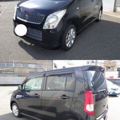 ワゴンR ＦＸリミテッド 低走行 47500km 激安 ナビ スマートキー 即引き渡し可能の画像