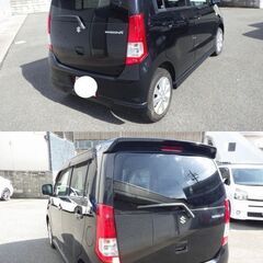 ワゴンR ＦＸリミテッド 低走行 47500km 激安 ナビ スマートキー 即引き渡し可能の画像