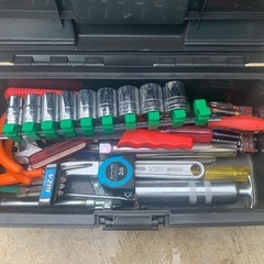 処分　工具まとめ売り　ディスクグラインダー付きの画像