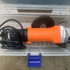 処分　工具まとめ売り　ディスクグラインダー付きの画像