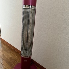 【無料】山善　遠赤外線ヒーター　ピンク　の画像