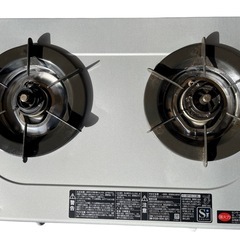 リンナイ　ガスコンロ　RTS-336-2FTS （SL）-R 都市ガス　2022年製の画像