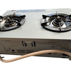 リンナイ　ガスコンロ　RTS-336-2FTS （SL）-R 都市ガス　2022年製の画像