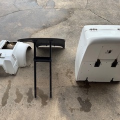 ジャイロキャノピー　TA02 外装セット　エキパイ付きの画像