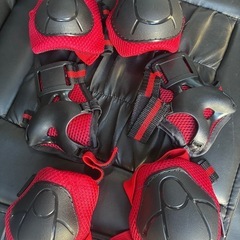 14インチ　子供用自転車　補助輪、一部パット付きの画像