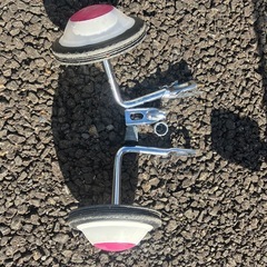 14インチ　子供用自転車　補助輪、一部パット付きの画像