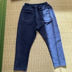 ｽﾞﾎﾞﾝ110㎝紺色コーデュロイの画像