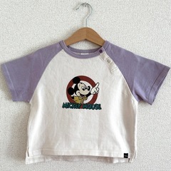 ミッキー　半袖Tシャツ　2枚セット　90サイズの画像