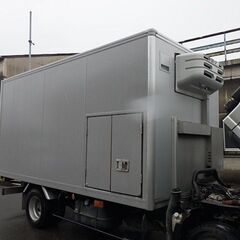 アルミバン ボデー小型 箱 コンテナ 物置 DIY 倉庫 トラックコンテナ ガレージ（No.37481）の画像