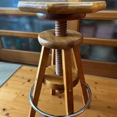 お取り引き予定者が決まりました　
椅子の画像