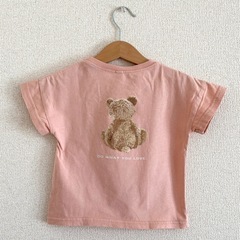 くま　半袖Tシャツ　2枚セット　90サイズの画像