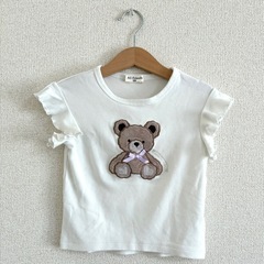 くま　半袖Tシャツ　2枚セット　90サイズの画像