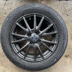 スタッドレス タイヤ ブリヂストン VRX 175/65R15 タイヤ ホイール 4本セット 17年製の画像