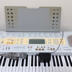 LK-201TV キーボード　光鍵盤　カシオの画像
