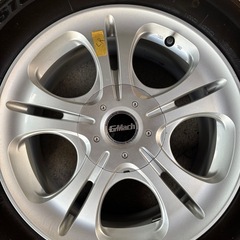 スタッドレスタイヤ　ホイール付き　ハイエースの画像