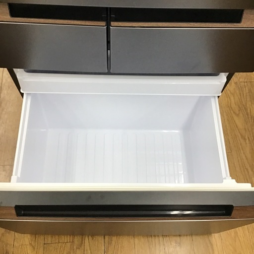 #C-1【ご来店頂ける方限定】SHARPの6ドア冷凍冷蔵庫です