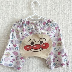 アンパンマン　半袖Tシャツ　半ズボン　2枚セット　95サイズの画像