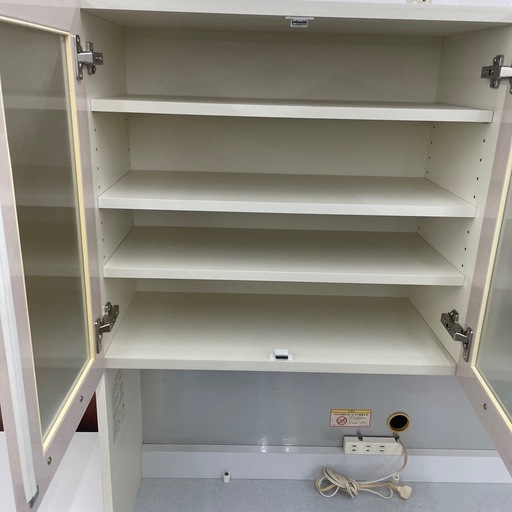 ☆ドリーム荒牧店☆ジモティー割引有☆【クリーニング済み】パモウナ 4枚扉オープンボードWH