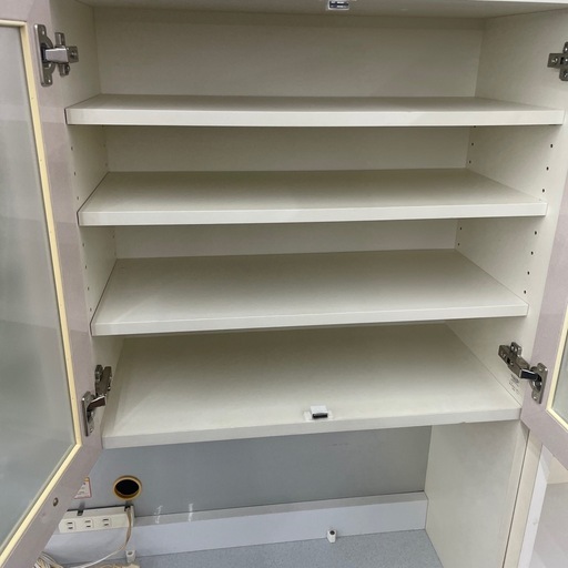 ☆ドリーム荒牧店☆ジモティー割引有☆【クリーニング済み】パモウナ 4枚扉オープンボードWH