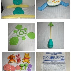 タカラトミー くまのプーさん えらべる回転6WAYジムにへんしんメリー の画像