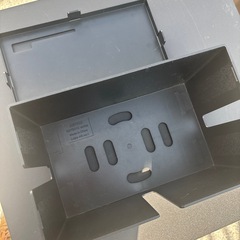 BUFFALO ケーブルボックス ブラック 配線収納の画像