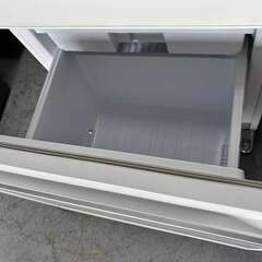 MITSUBISHI 三菱 3ドア冷蔵庫 フロントガラス Cシリーズ 330L MR-CG33E-W 2019年製 Used/美品の画像