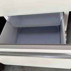 MITSUBISHI 三菱 3ドア冷蔵庫 フロントガラス Cシリーズ 330L MR-CG33E-W 2019年製 Used/美品の画像