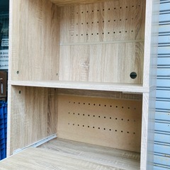 ハイキッチンボード 180×60 おしゃれ 新生活 一人暮らし オススメ お洒落 オシャレ 北欧 レトロ シンプル コンパクト 省スペース 引越の画像