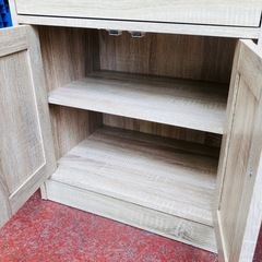 ハイキッチンボード 180×60 おしゃれ 新生活 一人暮らし オススメ お洒落 オシャレ 北欧 レトロ シンプル コンパクト 省スペース 引越の画像